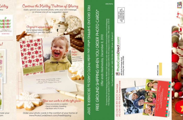 Brochure for Photocardsdirect.com