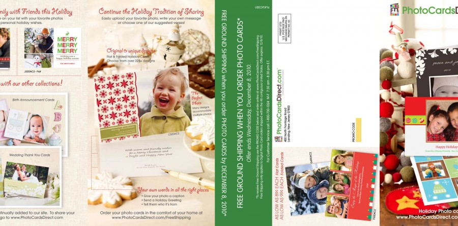 Brochure for Photocardsdirect.com
