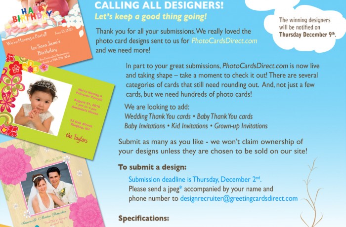 PhotocardsDirect.com email