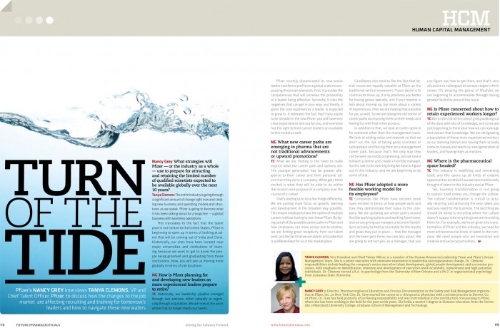 Future Pharmaceuticals Magazine Spread