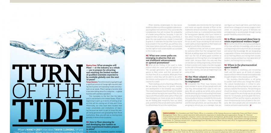 Future Pharmaceuticals Magazine Spread
